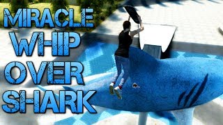 Skate 3  Part 10  MIRACLE WHIP OVER SHARK  Learning to flip [upl. by Poore644]