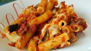 Pasta alla siciliana al forno alla norma Gluten Free [upl. by Adiuqal]