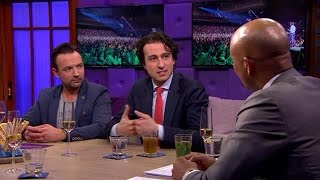 Jesse Klaver ontmoet briefschrijver Romano  RTL LATE NIGHT [upl. by Onurb]