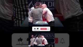 TODD HUTCHINGS VS EUGENY PRUDNIK ARMWRESTLING Moldova 2018 shorts [upl. by Stockmon]