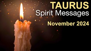 TAURUS SPIRIT MESSAGES quotCONQUERING THE MOUNTAIN A CENTRED APPROACHquot November 2024 tarotreading [upl. by Alemahs]