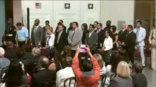 Citizenship Day Naturalization Ceremony at the Smithsonian National Museum of American History [upl. by Norby]