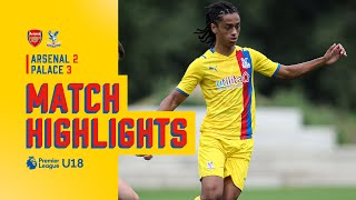 U18 Highlights Arsenal 23 Crystal Palace [upl. by Albina280]