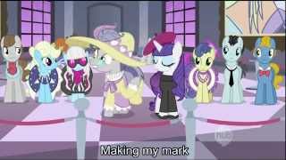 Becoming Popular With Lyrics  My Little Pony Friendship is Magic [upl. by Ingold]