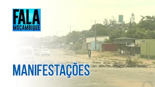 Obstrução das vias condiciona mobilidade de pessoas e bens na cidade de Maputo PortalFM24 [upl. by Atinar]