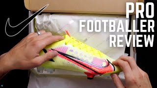 Very Good BUT  Nike Mercurial Vapor 14 Elite  Pro Footballer Review  Unboxing  On Feet [upl. by Mokas245]