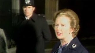 Archive Thatcher rejoices at Falkland victory [upl. by Aneehc]