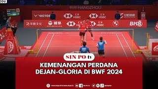 Kemenangan Perdana DejanGloria Di BWF 2024 [upl. by Yentroc]