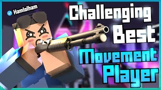 I Challenged The 1 MOVEMENT PLAYER In Krunker [upl. by Nilram]