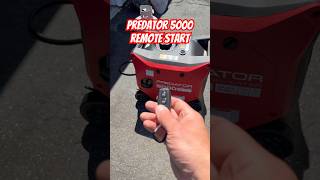 Predator 5000 remote start shorts generator [upl. by Aylat]