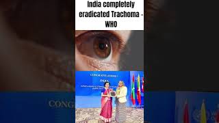 India completely ended TRACHOMA [upl. by Elicec]