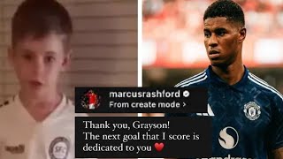 🔥🔥MARCUS RASHFORD makes social media comment after SCORING against SOUTHAMPTON 03 MAN UNITED week4 [upl. by Light89]