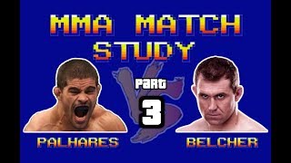 MMA Match Study Alan Belcher vs Rousimar “Toquinho” Palhares  Part 3 [upl. by Nasaj]