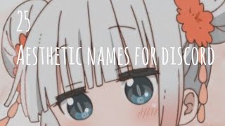 25 Aesthetic names for your discord server [upl. by Let905]