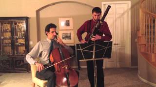 Hindemith Four Pieces for Bassoon and Cello [upl. by Cox889]