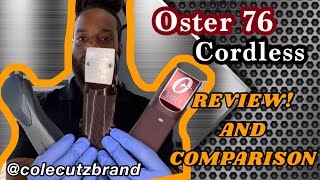 Oster 76 cordless Andis zr and Classic oster 76 comparison [upl. by Russel]