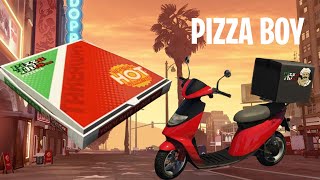 Pizza Boy Gta 5 Online [upl. by Nunciata]