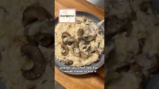 Mushroom Risotto italy italiancuisine pizza pasta risotto truffles shorts [upl. by Cohligan]