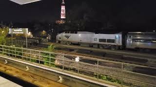 Amtrak Northeast Regional Train 85 arrives at Alexandria VA [upl. by Spada]