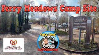 Ferry Meadows Caravan Club Site Nene Park Peterborough [upl. by Hillie]