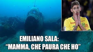 Emiliano Sala ritrovato sul fondo della Manica laereo Lultimo messaggio del calciatore [upl. by Estus718]