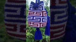 Mochila wayuu wayuu crochet mochilawayuu artewayuu cultura wayuu [upl. by Squire]