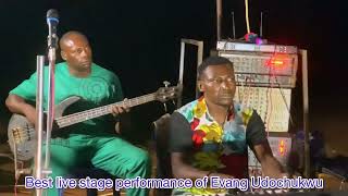 Evang Udochukwu Agada live stage performance at service of song of late deaconess Roseline Ogwa Agbo [upl. by Carpenter]