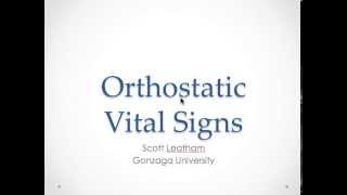 Orthostatic Vital signs [upl. by Malas]