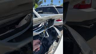 Proper propping … windshieldreplacement windshield autoglasslife ford fordtransitconnect [upl. by Yanad]