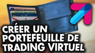 BOURSORAMA  Comment Créer un Portefeuille de Trading Virtuelle [upl. by Ahsets]