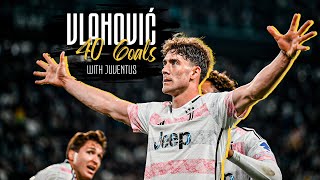 All 40 Goals scored by Vlahović with Juventus [upl. by Zetrauq]