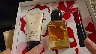 Unboxing Giorgio Armani Si Intense giorgioarmani parfumuri skincare beauty [upl. by Doane945]