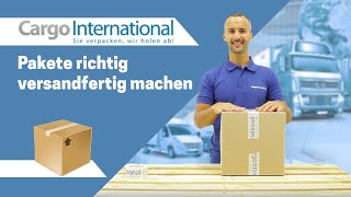 Paket amp Päckchen versenden und verpacken  So geht Paketversand richtig [upl. by Fitz]