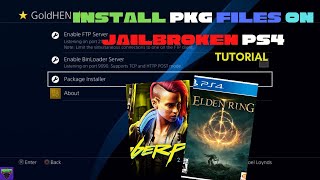 HOW TO INSTALL PKG FILES ON PS4 [upl. by Cohdwell]