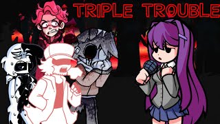 Yuris Ghastly Encounters  Triple Trouble but its a Yuri vs Senpai Tanrie Garcello amp Gold Cover [upl. by Asert]