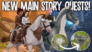 NEW UPDATED HORSE TWO NEW AREAS amp NEW MAIN STORY QUESTS IN STAR STABLE Storm Over Devil’s Gap [upl. by Ogram780]