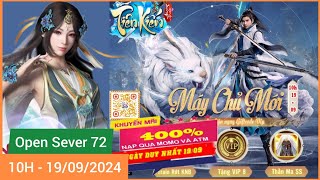 Game Lậu Mobile  Tiên Kiếm Kỳ Hiệp  Open Sever 72 andios  10H ngày 19092024  Free Code VIP [upl. by Sneed269]