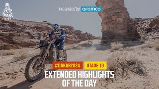 Extended highlights of Stage 10 presented by Aramco  Dakar2024 [upl. by Pantin]