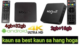 mxq 4K Pro 5G setup box  mxq 4K 5g Android setup box2024 [upl. by Lauryn741]