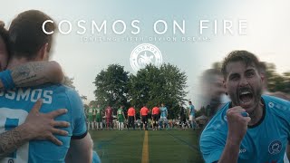 Cosmos on Fire  FC Cosmos Relegationsspiele in die Oberliga  Der Aufstiegsfilm [upl. by Ardnuahsal]