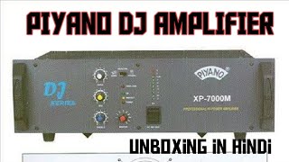 PIYANO XP7000M DJ SERIES AMPLIFIERS [upl. by Thibaut571]