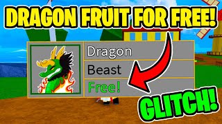 HOW TO GET DRAGON FRUIT FOR FREE IN BLOX FRUITS [upl. by Leahcimal]