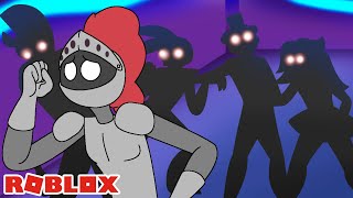 Escaping FNAF Animatronics in NEW FNAF Mall Roblox Fazbears Survival [upl. by Nama]