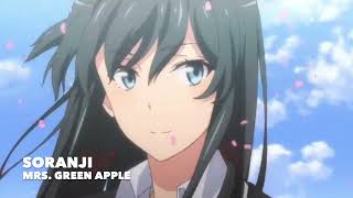 Nightcore（Mrs GREEN APPLE） Soranji [upl. by Rawden]