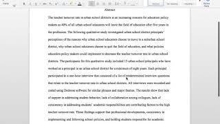 Content for APA Abstract [upl. by Oicanata]