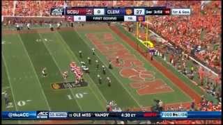 Clemson vs South Carolina State 2014 Highlights [upl. by Eslek]