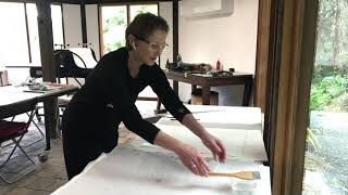 1 Printmaking Demo Silvi Glattauer [upl. by Nitsir]