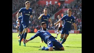 Southampton vs Chelsea 23 Girouds comeback keeps top four [upl. by Jamal]