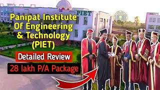 Panipat Institute Of Engineering amp Technology PIET DETAILED INFORMATION  Cource Fees etc [upl. by Oneg]