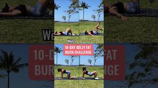 10Day Belly Fat Burn Challenge  Day 1 [upl. by Naneik440]